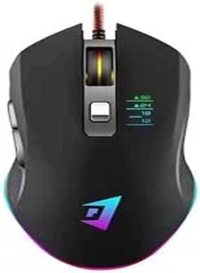 Jertech KX 2782 Mouse Gaming Sword XP10 3200, 1.4 Meters - Black
